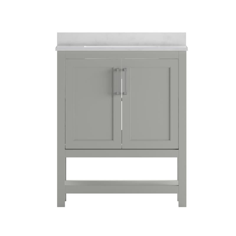 Vega 30 Inch Bathroom Vanity with Sink Combo By Flash Furniture | Bathroom Accessories | Modishstore - 13
