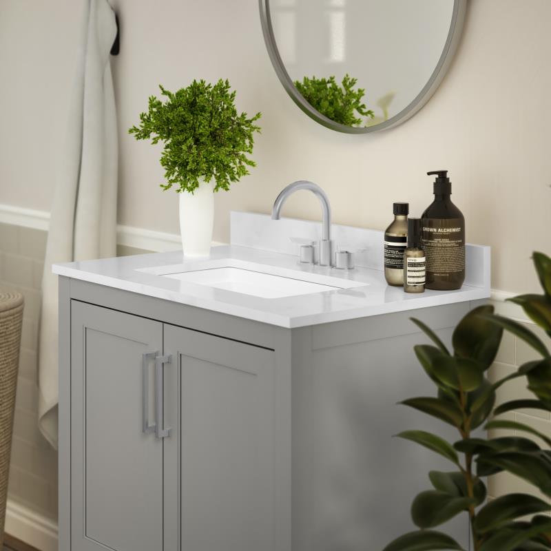Vega 30 Inch Bathroom Vanity with Sink Combo By Flash Furniture | Bathroom Accessories | Modishstore - 20