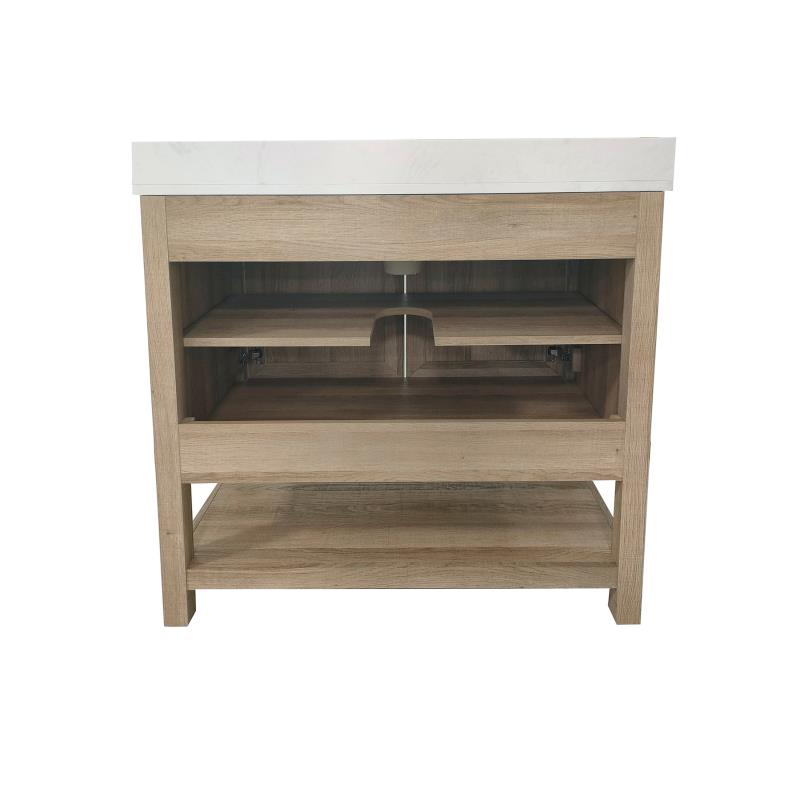 Vega 36 Inch Bathroom Vanity with Sink Combo By Flash Furniture | Bathroom Accessories | Modishstore - 25
