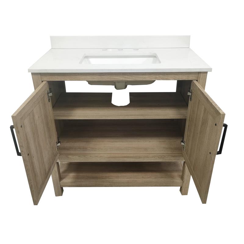 Vega 36 Inch Bathroom Vanity with Sink Combo By Flash Furniture | Bathroom Accessories | Modishstore - 27