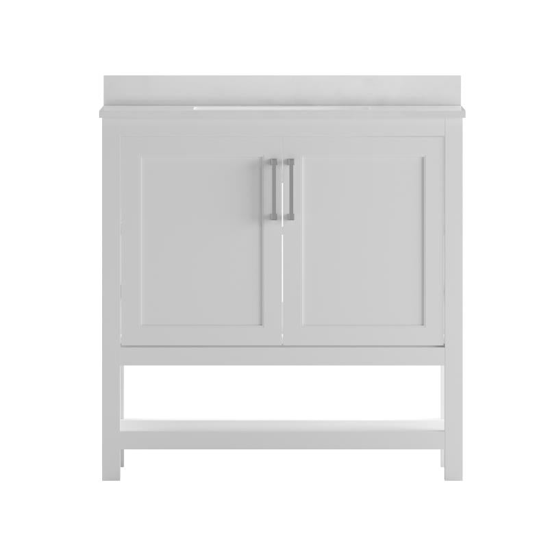 Vega 36 Inch Bathroom Vanity with Sink Combo By Flash Furniture | Bathroom Accessories | Modishstore - 2