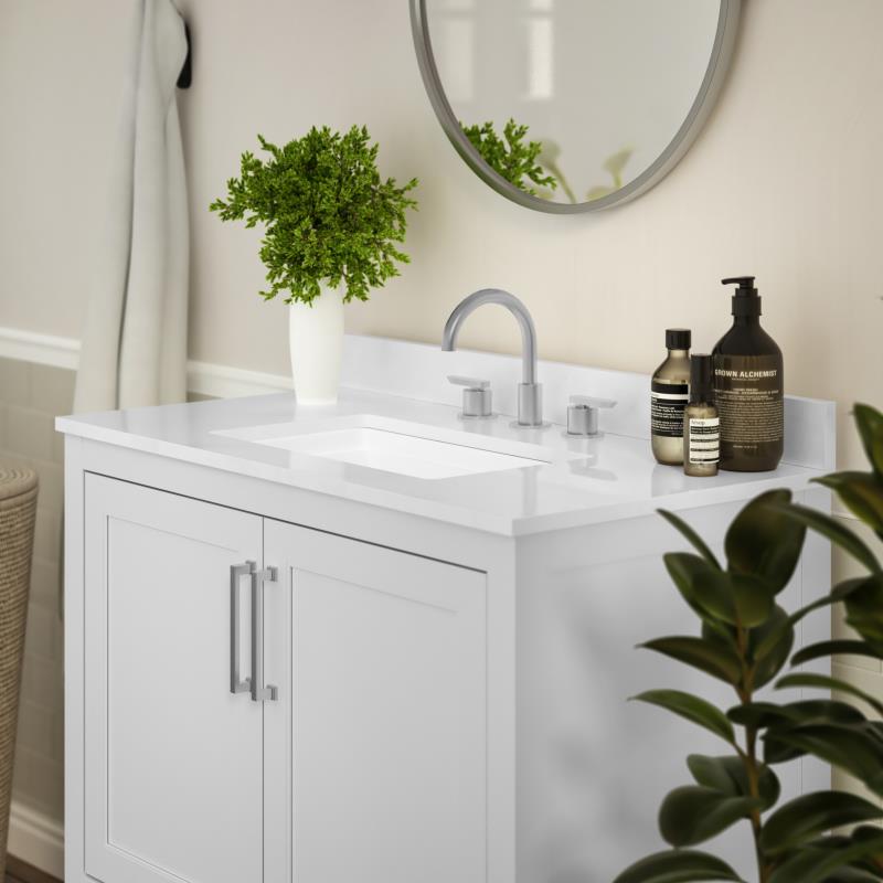 Vega 36 Inch Bathroom Vanity with Sink Combo By Flash Furniture | Bathroom Accessories | Modishstore - 9