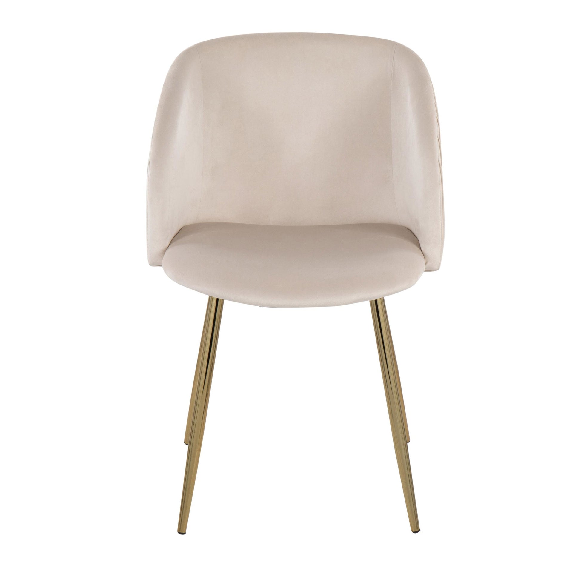 Fran Pleated Chair - Set of 2 Black By LumiSource | Dining Chairs | Modishstore - 19