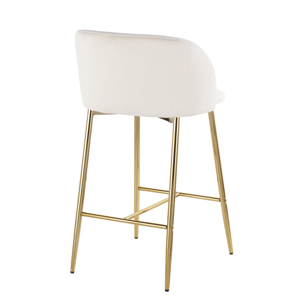 Fran Counter Stool - Set of 2 By LumiSource - B26-FRAN AUVCR2 | Counter Stools | Modishstore - 6