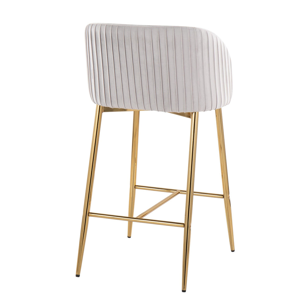 Fran Counter Stool - Set of 2 By LumiSource - B26-FRAN AUVCR2 | Counter Stools | Modishstore - 18