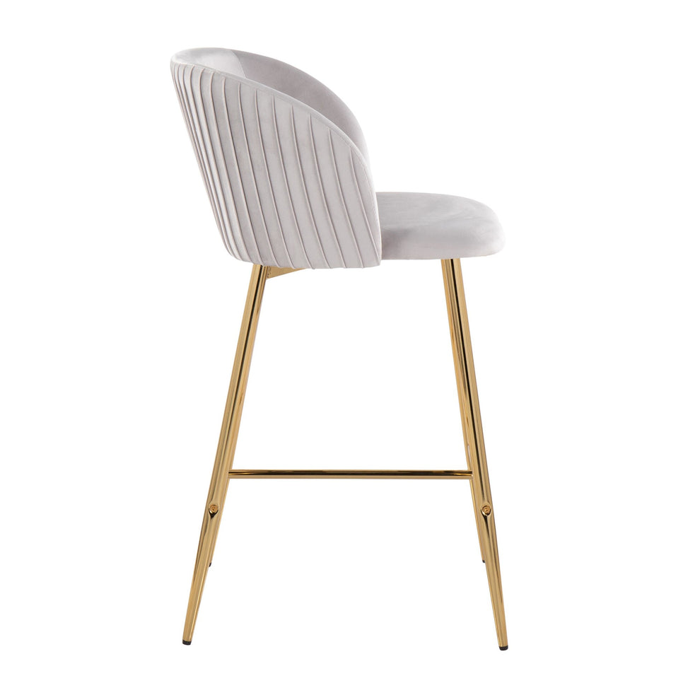 Fran Counter Stool - Set of 2 By LumiSource - B26-FRAN AUVCR2 | Counter Stools | Modishstore - 17