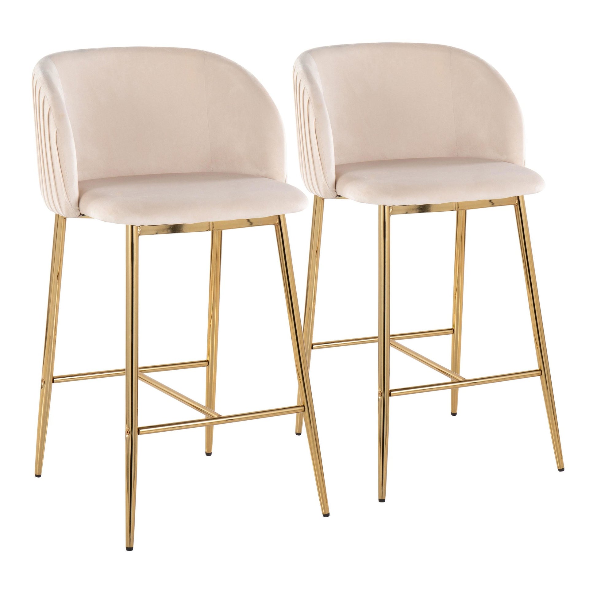 Fran Counter Stool - Set of 2 By LumiSource - B26-FRAN AUVCR2 | Counter Stools | Modishstore - 21