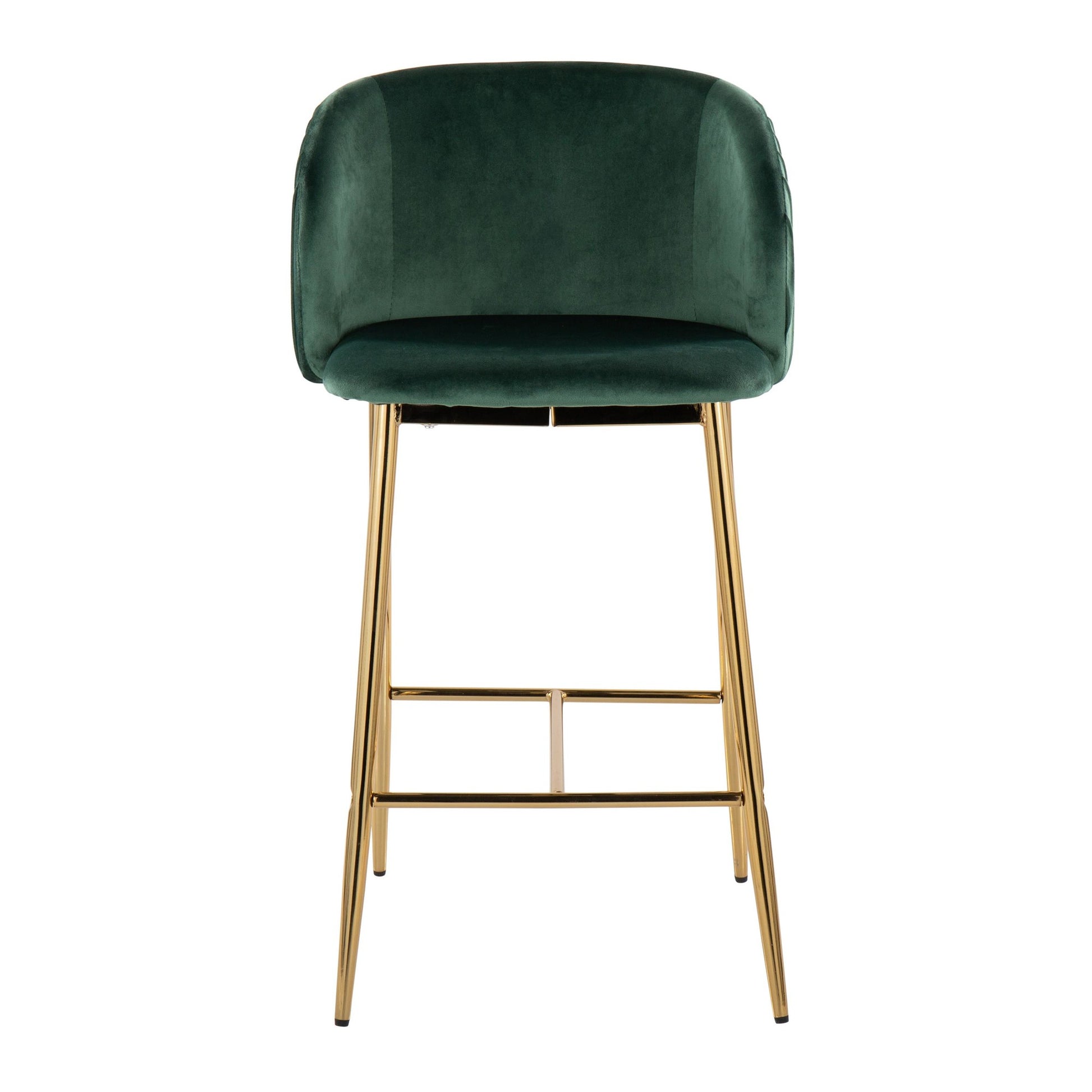 Fran Counter Stool - Set of 2 By LumiSource - B26-FRAN AUVCR2 | Counter Stools | Modishstore - 13