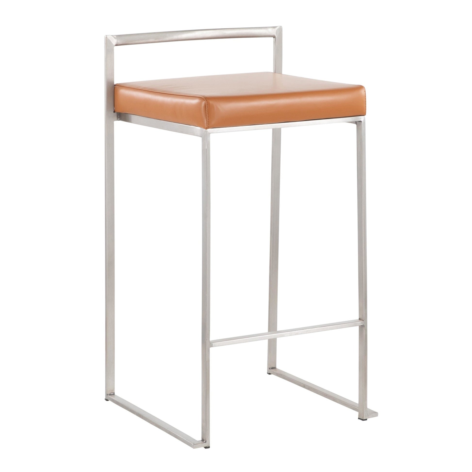 Fuji Stacker Counter Stool - Set of 2 By LumiSource | Counter Stools | Modishstore - 2