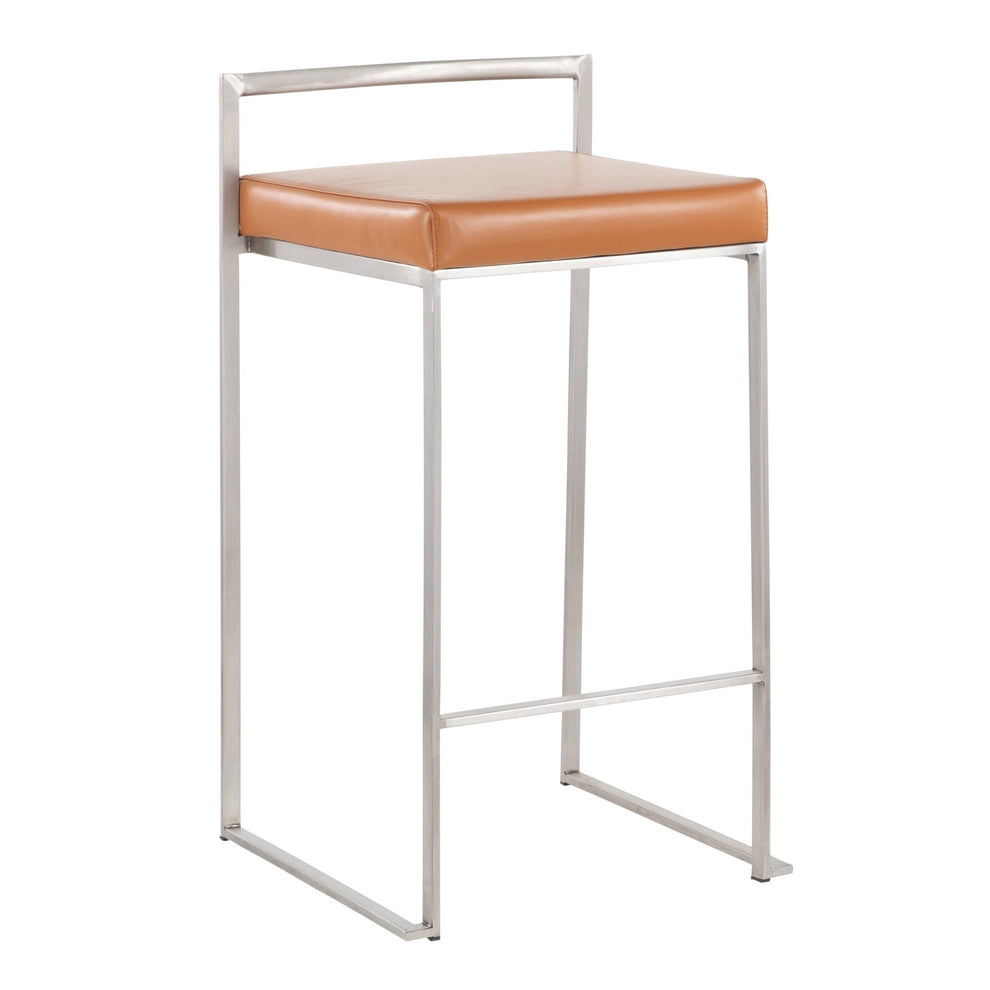 Fuji Stacker Counter Stool - Set of 2 By LumiSource | Counter Stools | Modishstore - 2