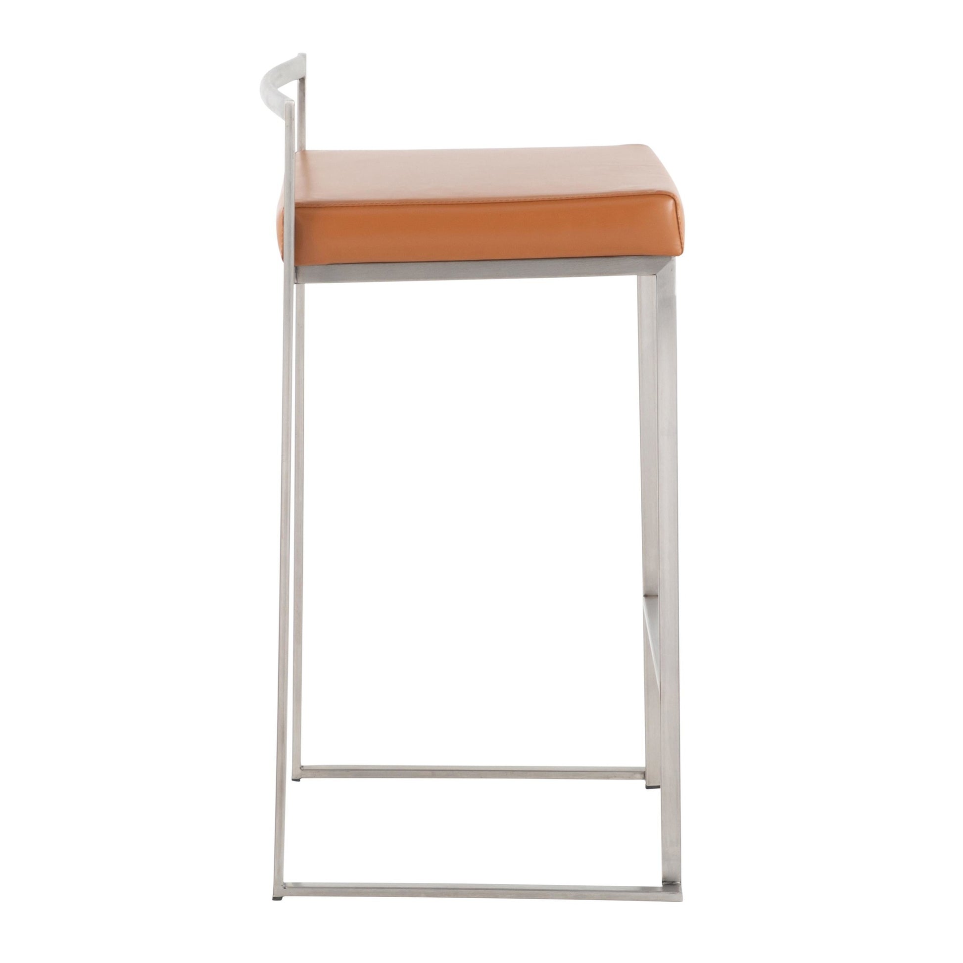 Fuji Stacker Counter Stool - Set of 2 By LumiSource | Counter Stools | Modishstore - 4