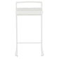 Fuji Stacker Counter Stool - Set of 2 By LumiSource - B26-FUJI W+VW2 | Counter Stools | Modishstore - 6