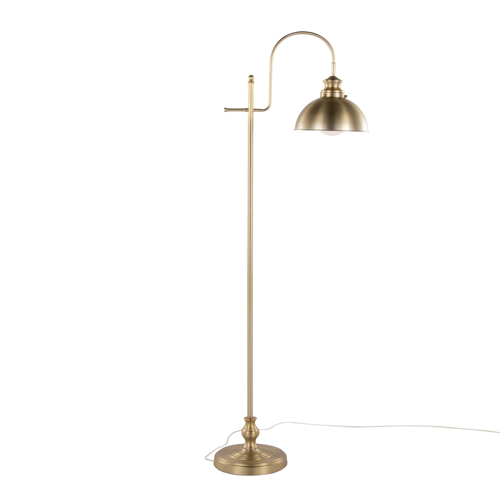 Emery Reader 64" Metal Floor Lamp By LumiSource - GFI64-EMRYRDR AU | Floor Lamps | Modishstore - 4