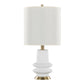 Lloyd 26" Polyresin Table Lamp  - Set of 2 By LumiSource - GPT26-LLOYD BKW2 | Table Lamps | Modishstore - 11