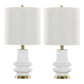 Lloyd 26" Polyresin Table Lamp  - Set of 2 By LumiSource - GPT26-LLOYD BKW2 | Table Lamps | Modishstore - 9