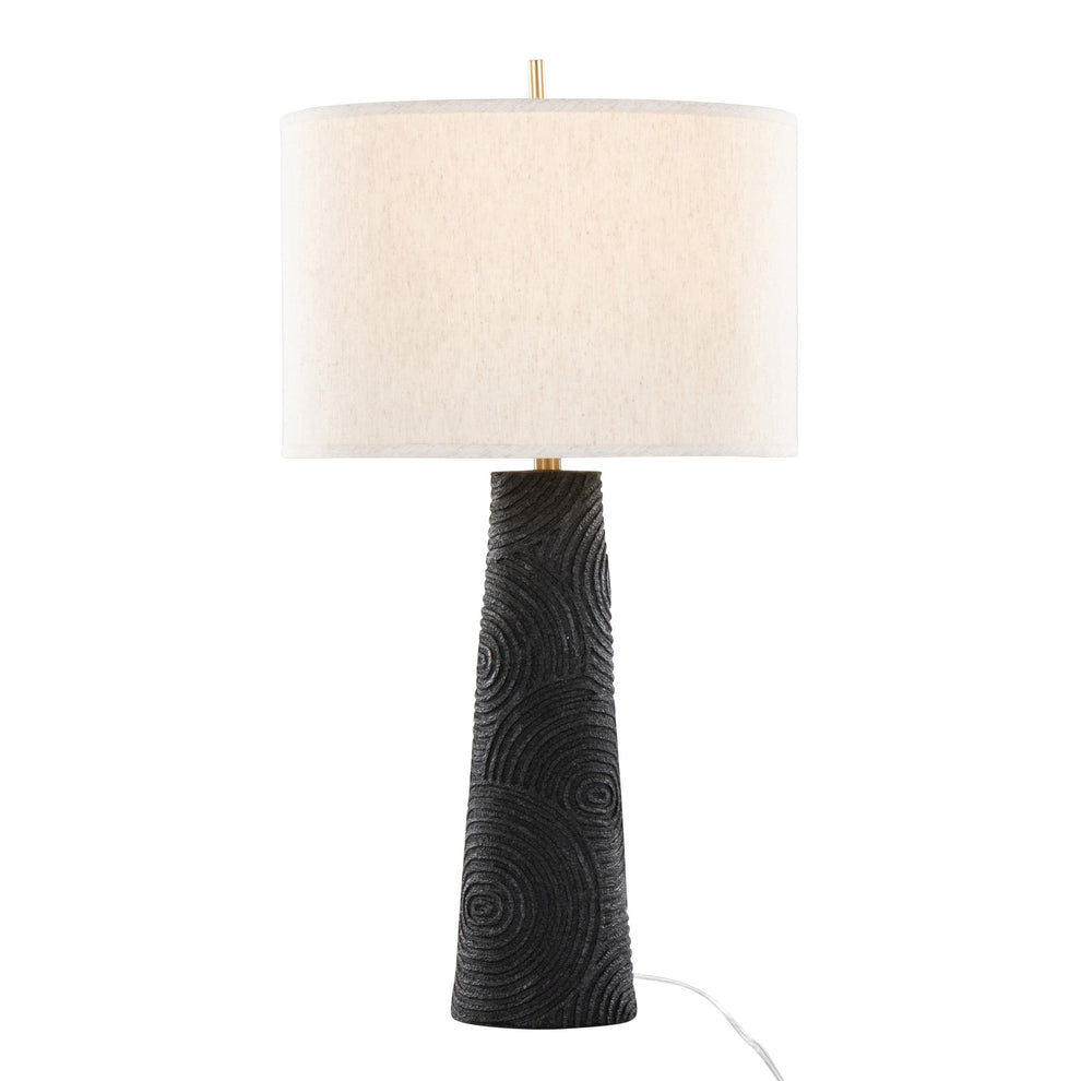 Kona 31" Polyresin Table Lamp - Set of 2 By LumiSource - GPT31-KONA BKNA2 | Table Lamps | Modishstore - 4