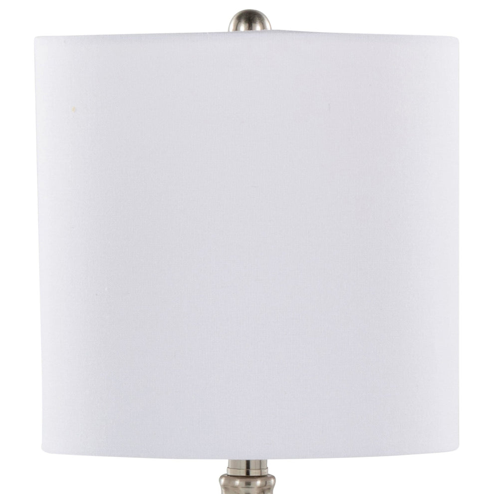Belle 20" Glass Accent Lamp - Set of 2 By LumiSource - GTG21-BELLE BUBNIW2 | Table Lamps | Modishstore - 6