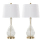 Jenny 27" Glass Table Lamp - Set of 2 By LumiSource - GTG27-JENNY BUBNIW2 | Table Lamps | Modishstore - 11