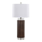 Cylinder Fluted 29.25" Polyresin Table Lamp - Set of 2 By LumiSource - GTP29-CYLFLT BNW2 | Table Lamps | Modishstore - 5