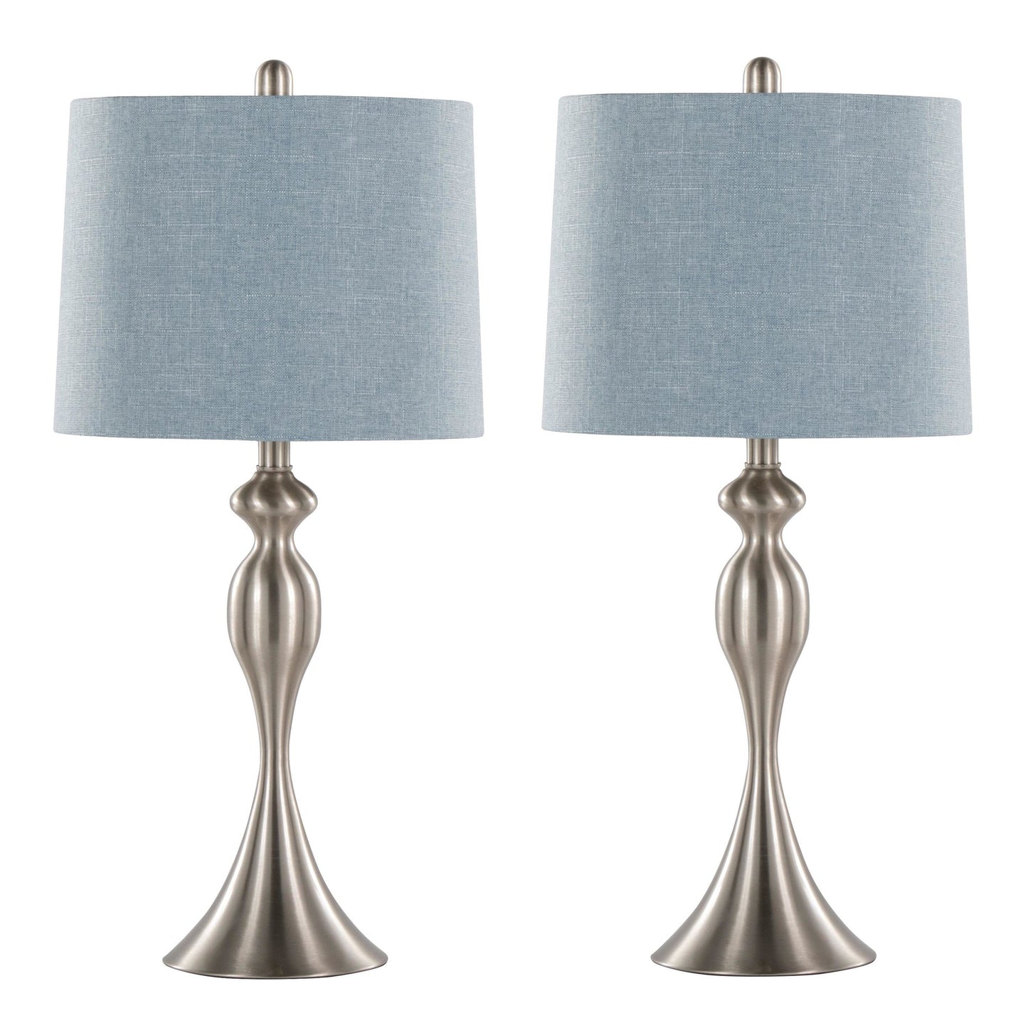 Ashland 27" Metal Table Lamp - Set of 2 By LumiSource - GTS27-ASHLND BNIGY2 | Table Lamps | Modishstore - 9