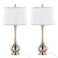 Cairo 28.75" Metal Table Lamp - Set of 2 By LumiSource - GTS29-CAIRO BNIW2 | Table Lamps | Modishstore - 3
