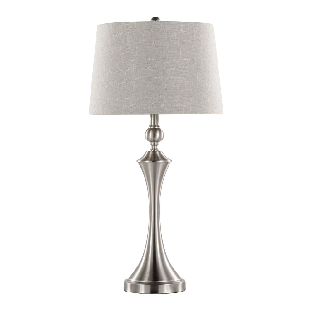 Flint 30" Metal Table Lamp with USB - Set of 2 By LumiSource - GTS31-FLINT BNITP2 | Table Lamps | Modishstore - 5