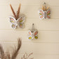 Hanging Clay Butterfly Bud Vases Set Of 3 By Kalalou | Vases | Modishstore - 4