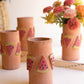 Tall Clay Watermelon Vase By Kalalou
