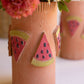 Tall Clay Watermelon Vase By Kalalou