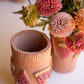 Tall Clay Watermelon Vase By Kalalou