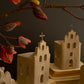 Clay San Antonio Mission Luminary By Kalalou