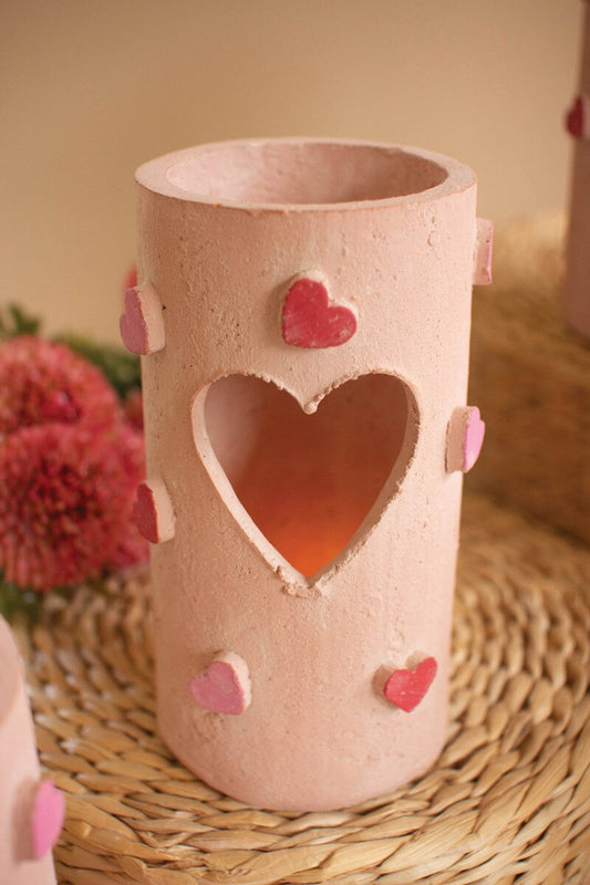 Clay Valentines Luminary By Kalalou