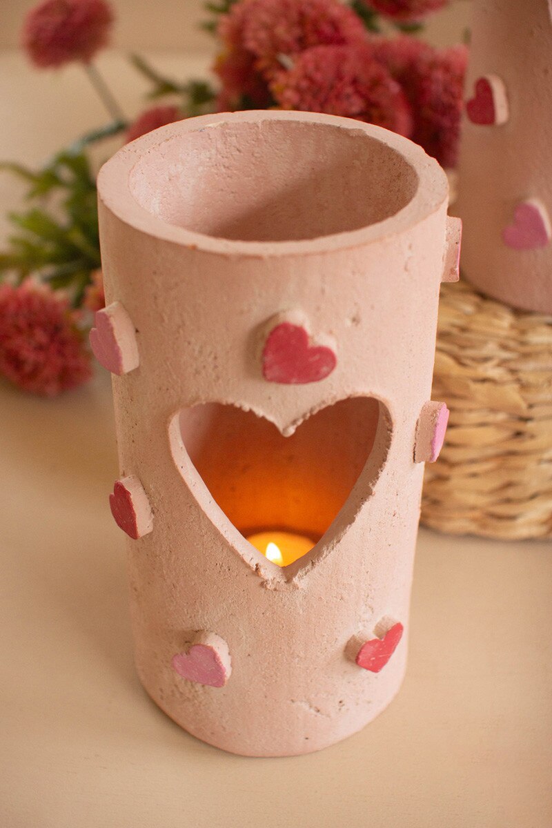 Clay Valentines Luminary By Kalalou