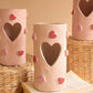 Clay Valentines Luminary By Kalalou