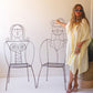 Set Of Two Iron Man And Woman Chairs By Kalalou