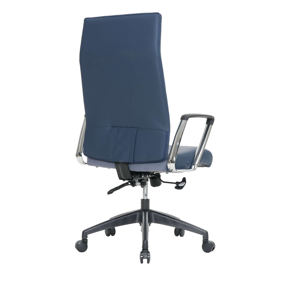 LeisureMod Hilton Modern High-Back Leather Office Chair | Office Chairs | Modishstore - 12