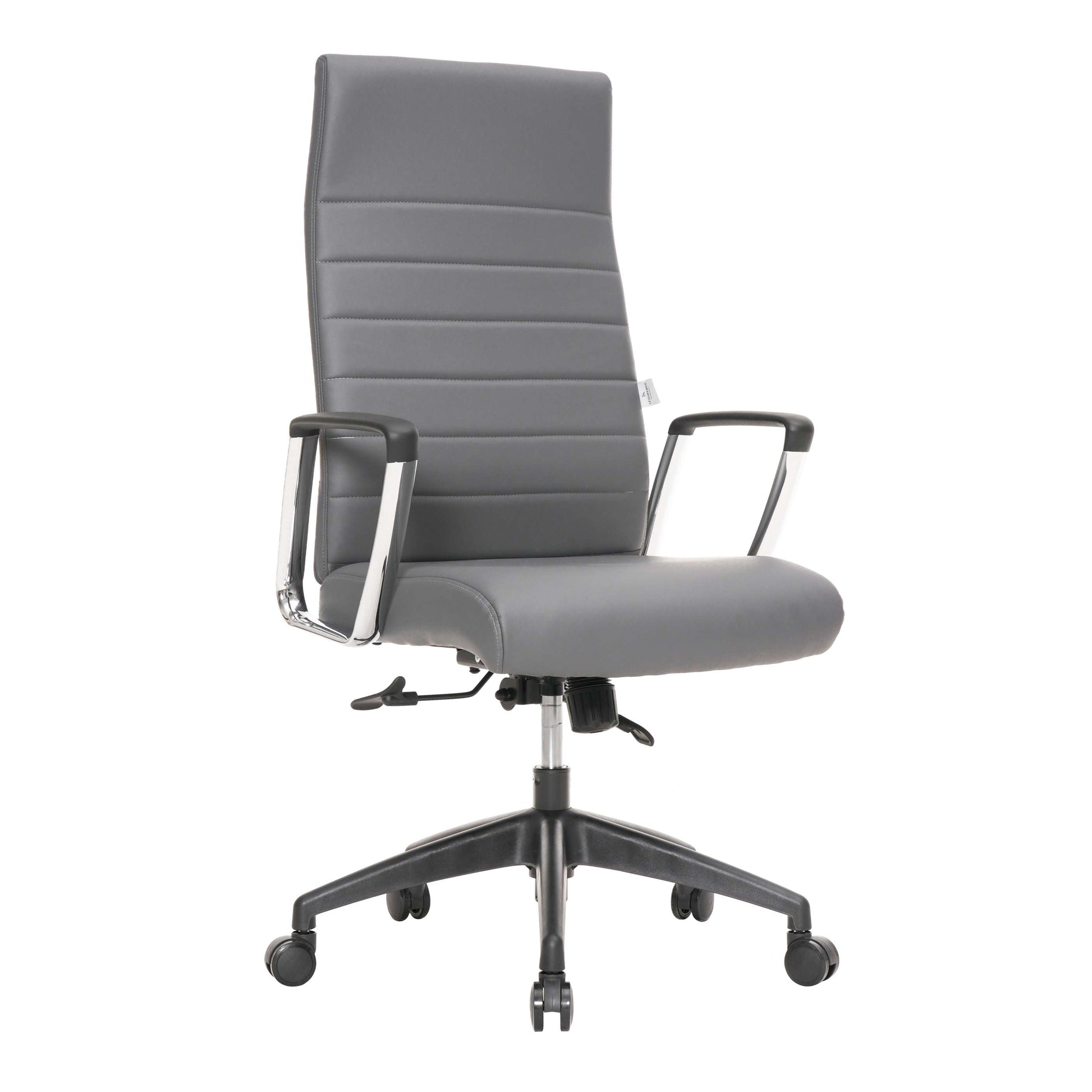 LeisureMod Hilton Modern High-Back Leather Office Chair | Office Chairs | Modishstore - 18