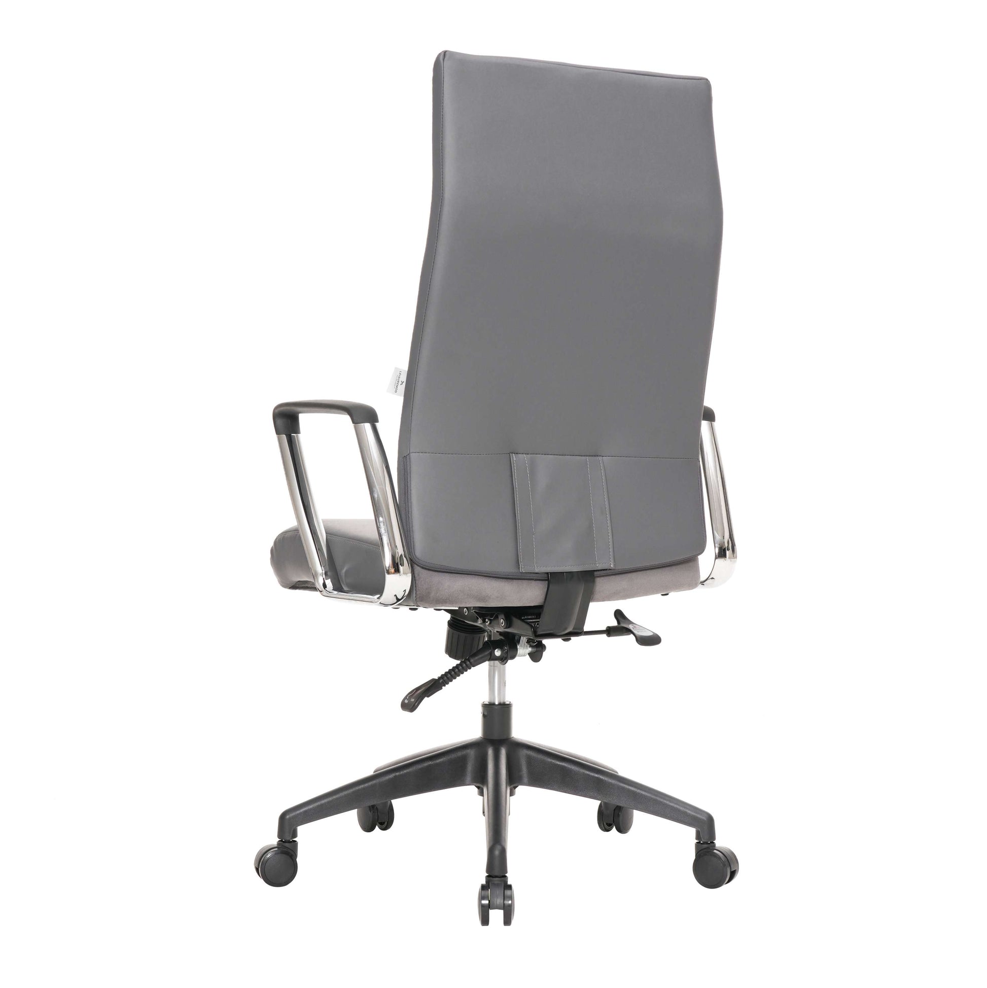 LeisureMod Hilton Modern High-Back Leather Office Chair | Office Chairs | Modishstore - 28