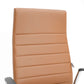 LeisureMod Hilton Modern High-Back Leather Office Chair | Office Chairs | Modishstore - 38
