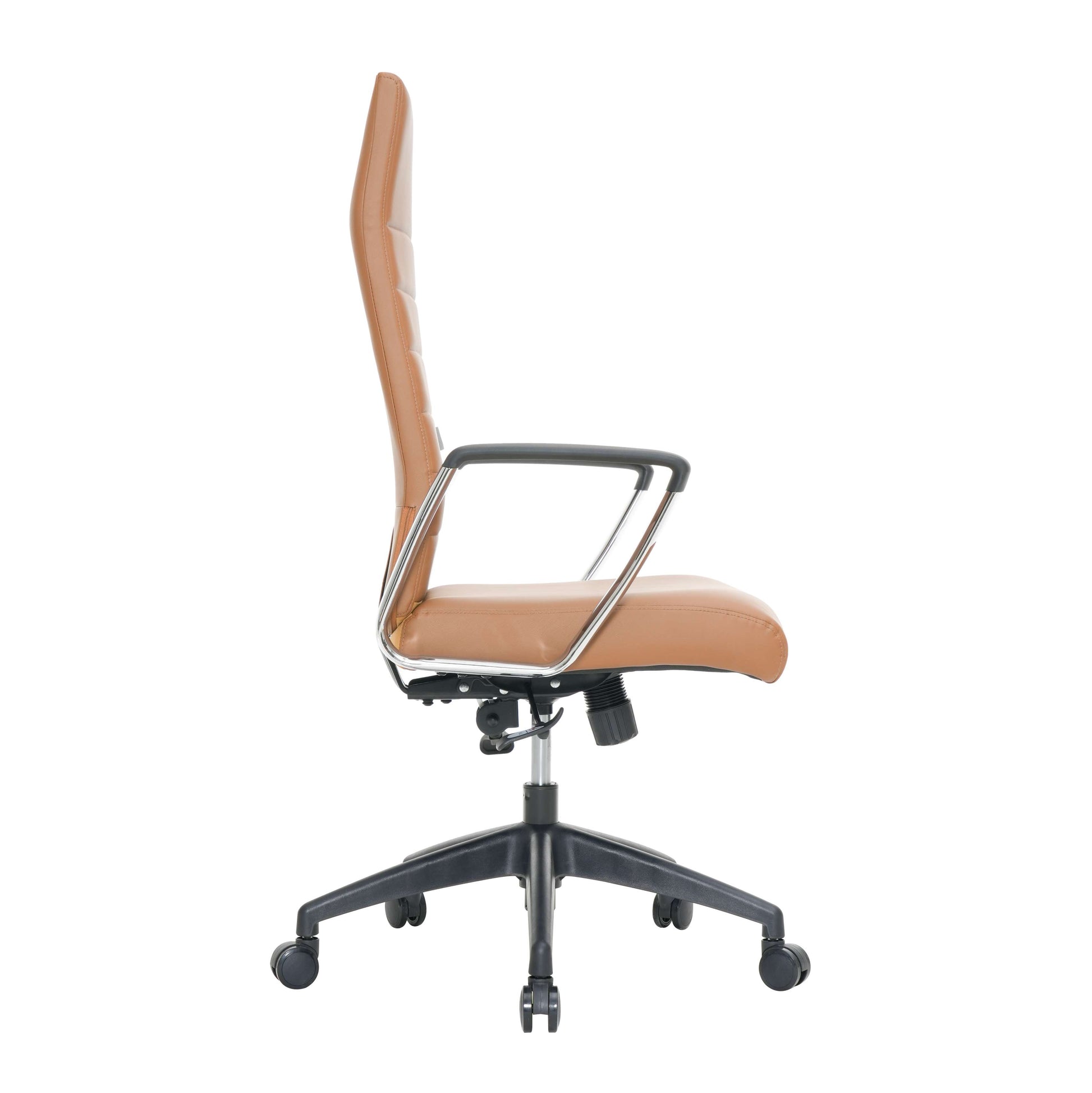 LeisureMod Hilton Modern High-Back Leather Office Chair | Office Chairs | Modishstore - 40