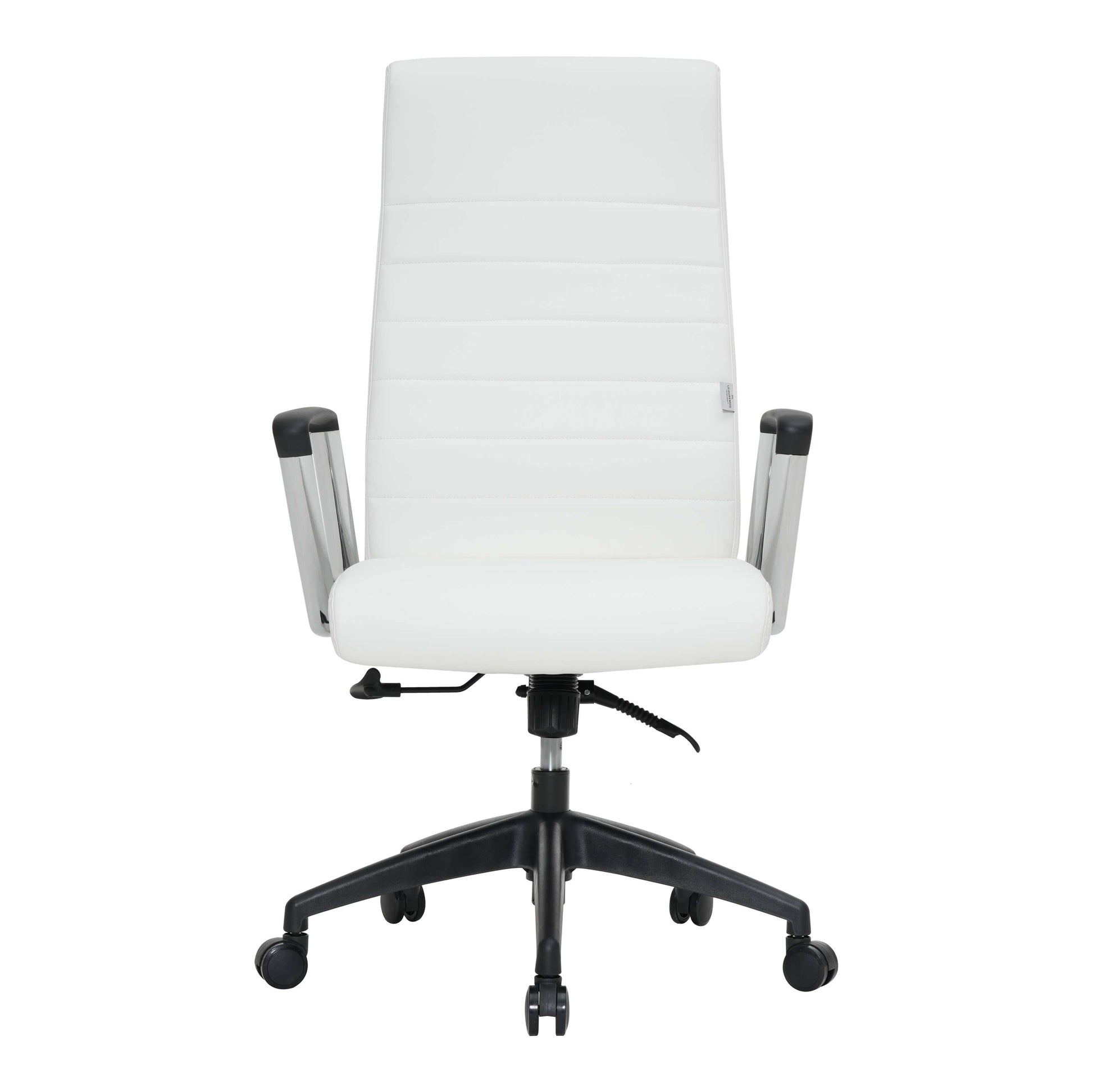LeisureMod Hilton Modern High-Back Leather Office Chair | Office Chairs | Modishstore - 69