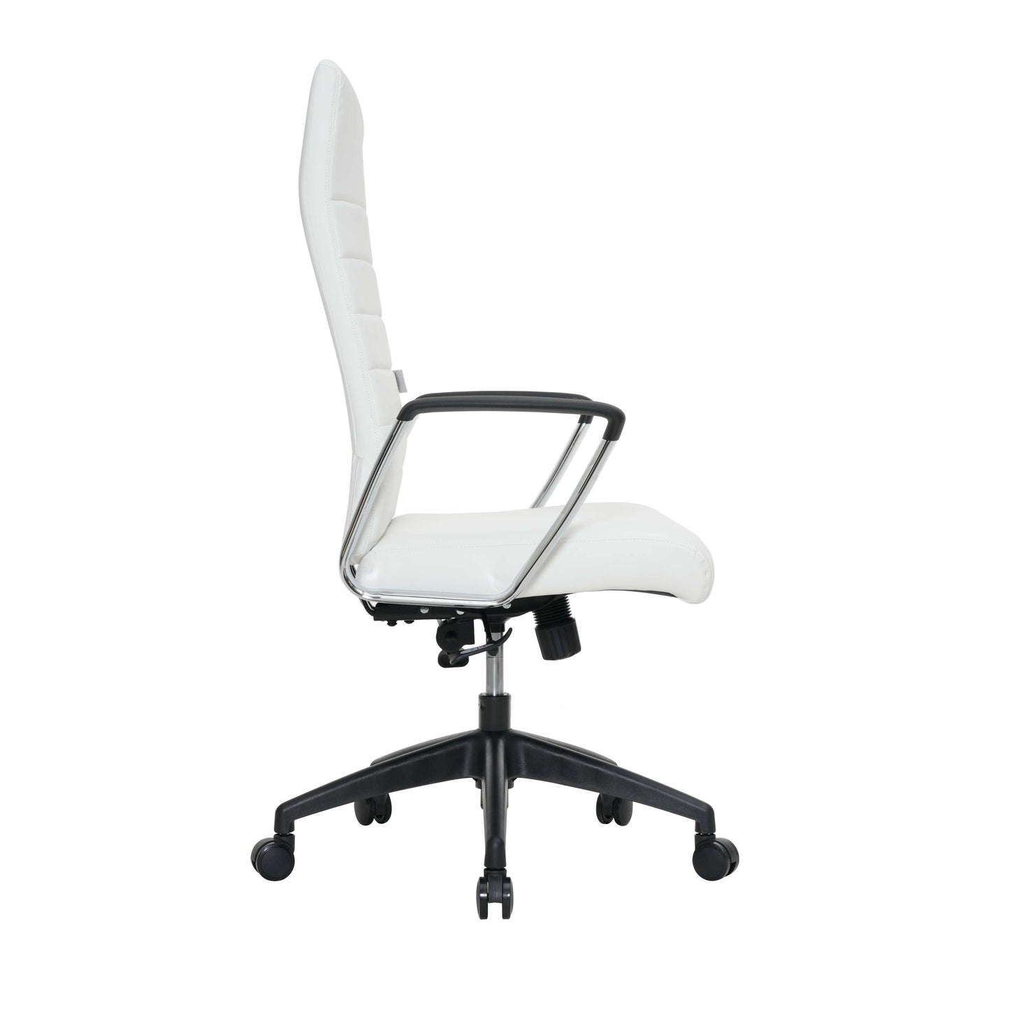 LeisureMod Hilton Modern High-Back Leather Office Chair | Office Chairs | Modishstore - 68