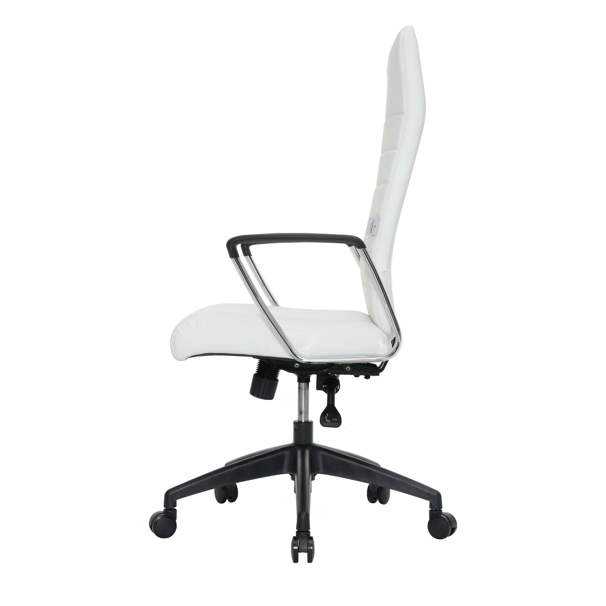 LeisureMod Hilton Modern High-Back Leather Office Chair | Office Chairs | Modishstore - 64