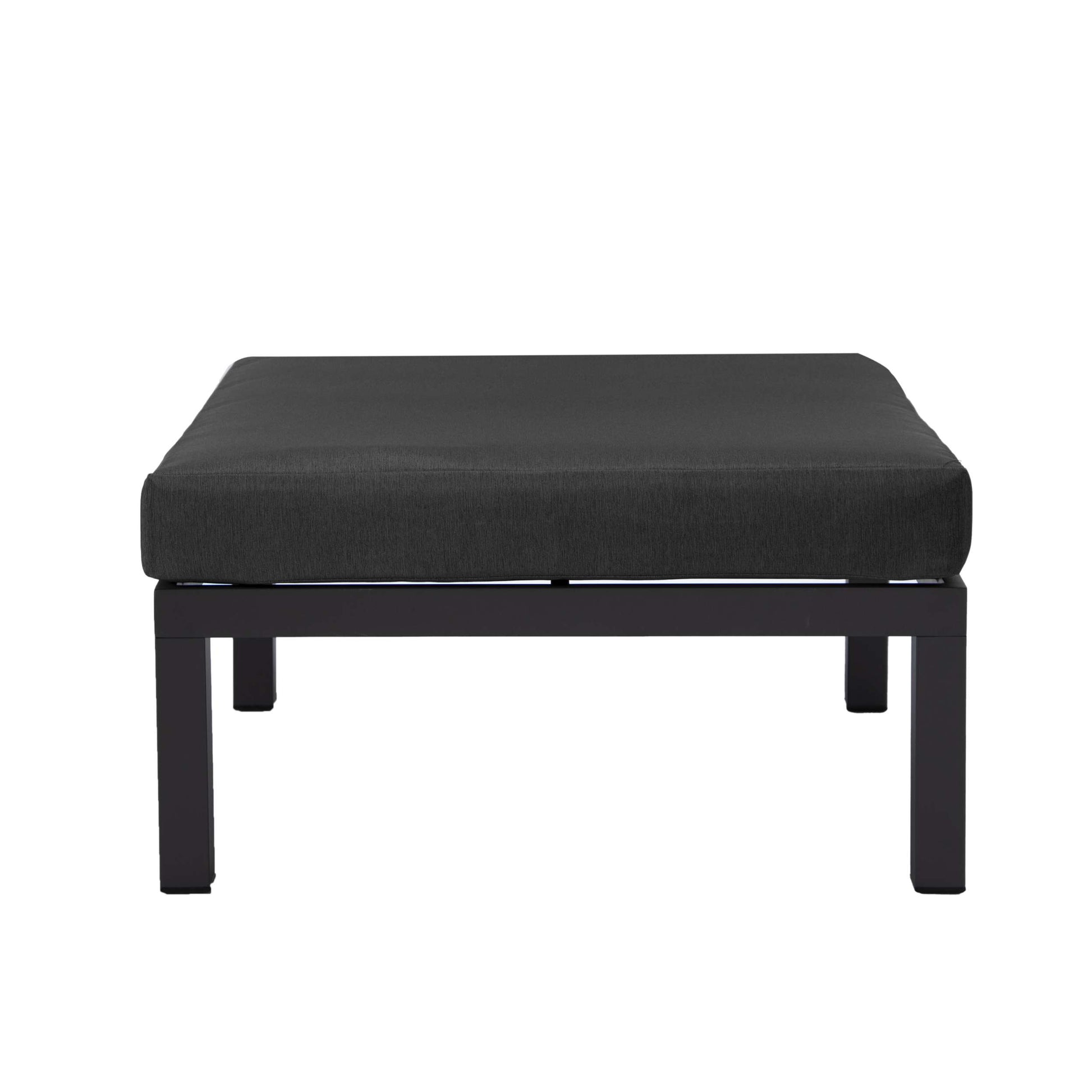 LeisureMod Hamilton 6-Piece Aluminum Patio Conversation Set With Cushions | Outdoor Sofas, Loveseats & Sectionals | Modishstore - 8