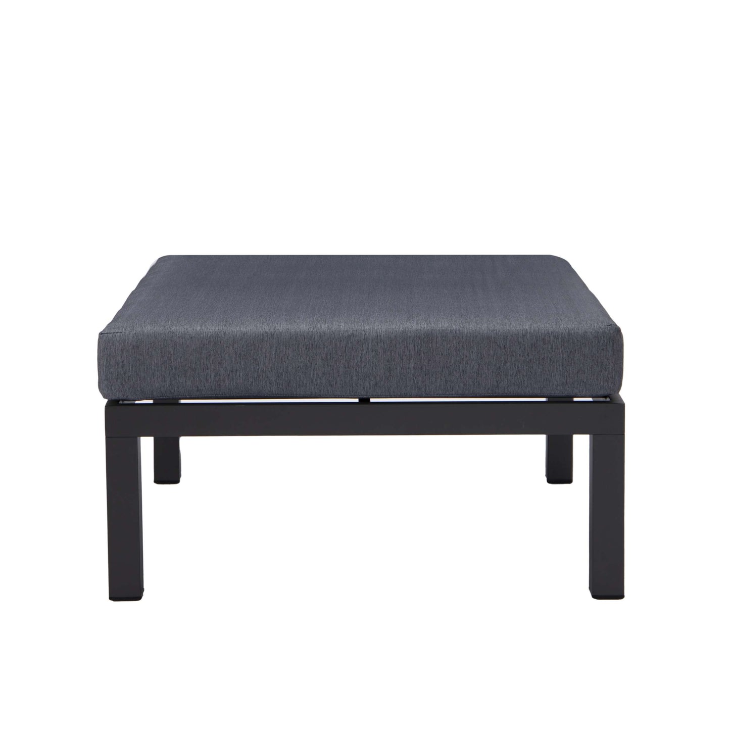 LeisureMod Hamilton 6-Piece Aluminum Patio Conversation Set With Cushions | Outdoor Sofas, Loveseats & Sectionals | Modishstore - 25