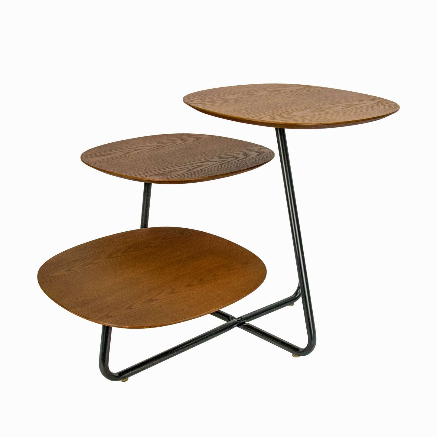 LeisureMod Hazelton Multi-Top End Tables with Manufactured Wood Top and Powder Coated Steel Frame | Side Tables | Modishstore - 29
