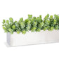 Sedum Green in Stainless Table Planter By Gold Leaf | Planters, Troughs & Cachepots | Modishstore - 2