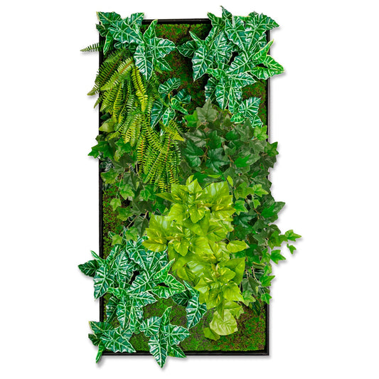 Green Wall, Trailing Mix #2 By Gold Leaf | Wall Art | Modishstore - 1