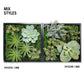 Green Wall, Mini w/ Grapto Mix 1 By Gold Leaf | Wall Art | Modishstore - 7