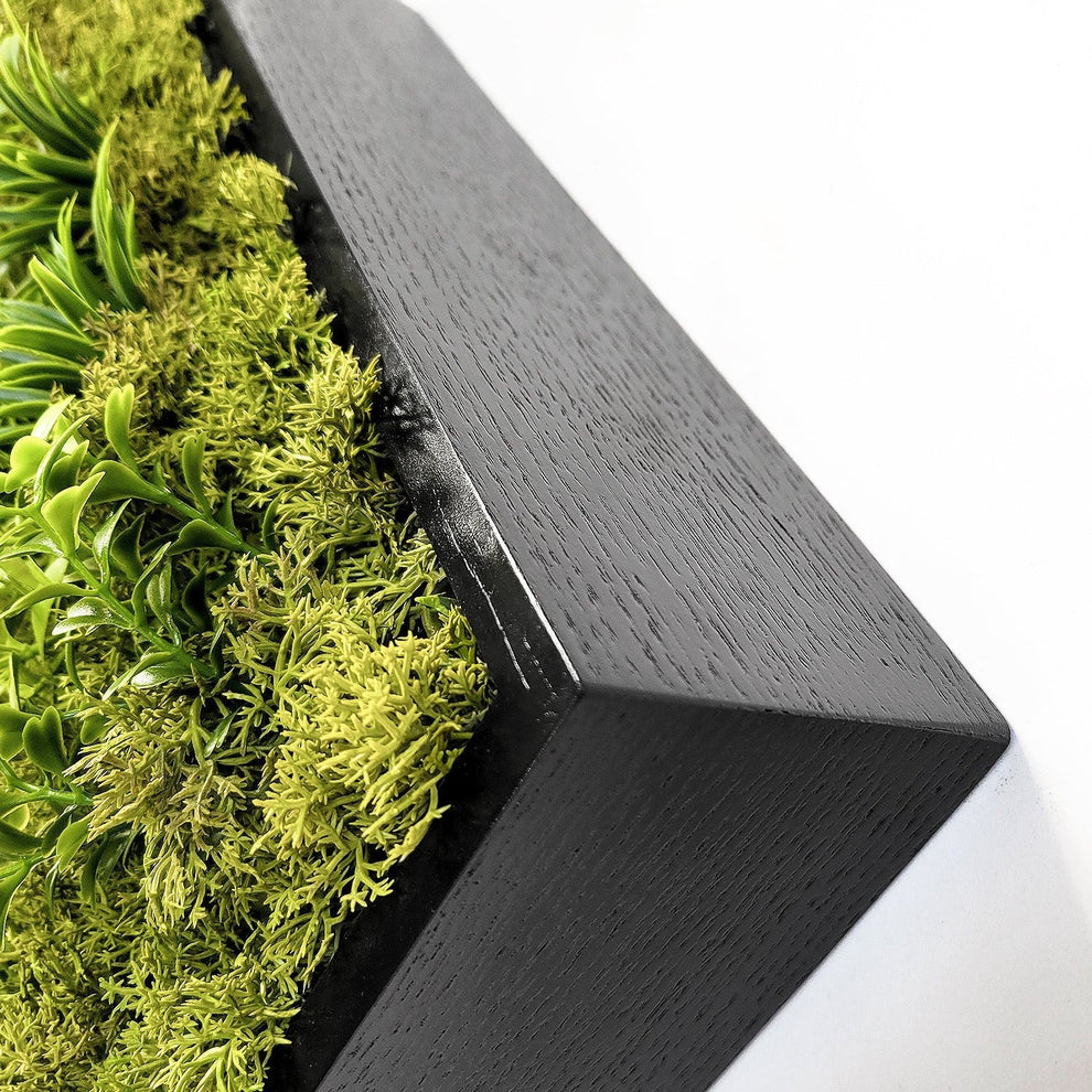 Green Wall, Mini Flat Texture Mix 3 By Gold Leaf | Wall Art | Modishstore - 2